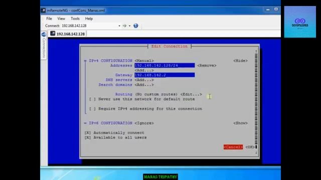 Add an IP in RHEL 7 / CentOS 7 #linux #linuxbasics #os #networking #administration
