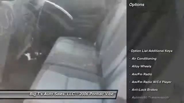 2006 Pontiac Vibe  Belleville NJ 07109 смотреть онлайн