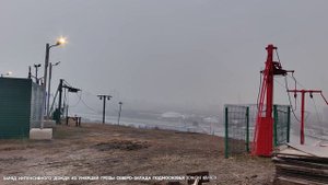 Апрельская ночная гроза в Москве 10 апреля 2024 года.
