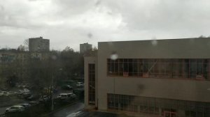 Ураган в Москве. Ветер сдул кремль и мусорки. 22 октября 2021.