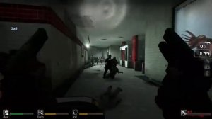 Прохождение старой игры Left4Dead.(Без комментариев)