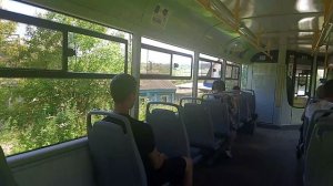 Один из самых высокогорных маршрутов трамвая в России в городе Златоуст