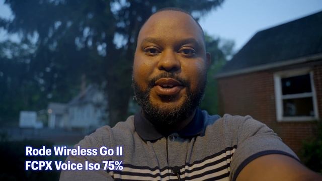 How to Remove Background Noise in Final Cut Pro (Bonus Rode Wireless Go II vs. Sennheiser MKH 416) смотреть онлайн