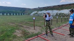 Динамовское служебное двоеборье в парке Патриот