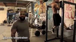 Турникмен и Бодибилдер совместная тренировка(CT FLETCHER,FRANK MEDRANO)