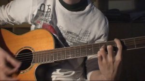 Poets of the fall - Late Goodbye - guitar cover (Acoustic)