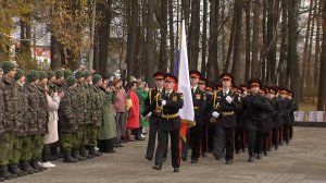 Судьбу – России: 38 серовских кадетов торжественно произнесли клятву