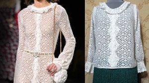 анонс мастер класса Ажур Шанель