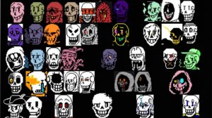 Музыка Папирусов из Разных Ау. (Undertale) Видео моë, не воровать.
