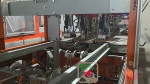 Модель E-7 автоматический формирователь лотков из гофрированного картона. (Видео 2)