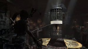 Tomb Raider Головоломка Клетка