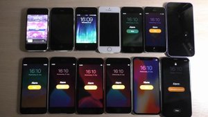 iPhone from 2G and to iPhone 12 Ringing Alarms at the Same Time
