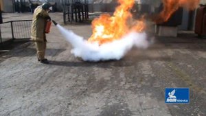 Углекислотный огнетушитель ОУ-3 ИНЕЙ очаг 34В