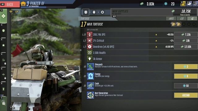 DOMINATE THE BATTLEFIELD IN NEW IDLER! War Tortoise смотреть онлайн