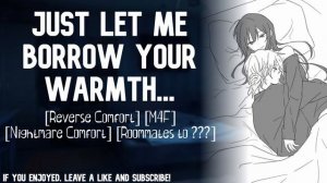 [Boyfriend ASMR] Roommate Crawls Into Your Bed After A Nightmare [M4F] [Reverse Comfort] [Sleep Aid