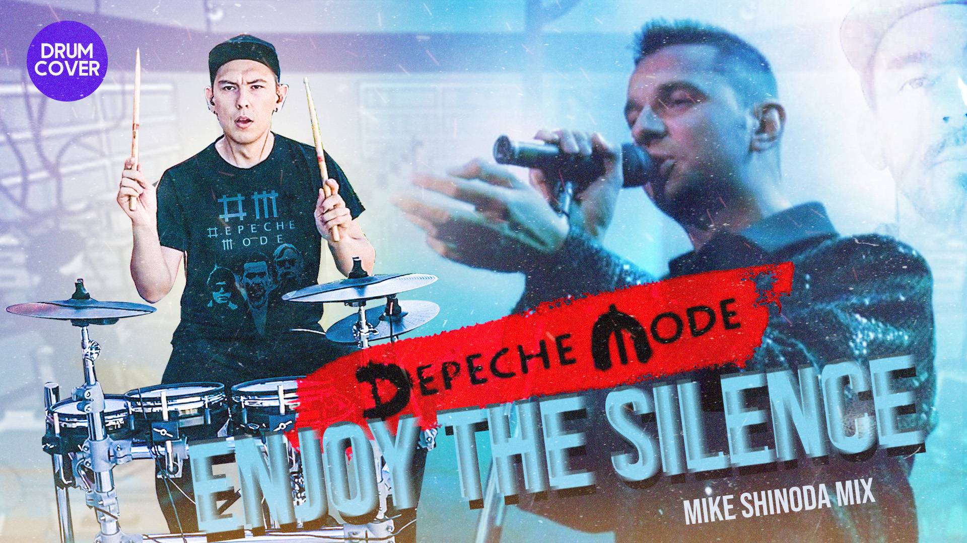 Depeche Mode - Enjoy the silence Mike Shinoda re-interpreted (drum cover)