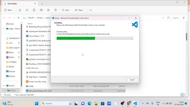 Visual Studio Code Installation on M1 Mac, Windows & Intel Mac | VS Code for Java, C & C++ смотреть онлайн