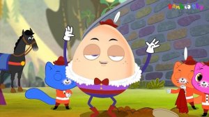 Humpty Dumpty Sat On A Wall +  Bamboo Sky Nursery Rhymes & Kids Songs | Egg song