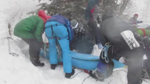 Упаковка пострадавшего