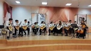 Олег Киселев "Лютнист ее величества", исполняет ансамбль гитаристов г.Нефтекамск