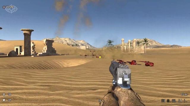Serious Sam 3: BFE Fusion 2017 прохождение игры - Уровень 10: Затерянные Храмы Нубии (Mental)