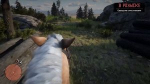 Прохождение RDR 2 от первого лица (Спасение шона), (без комментариев)!