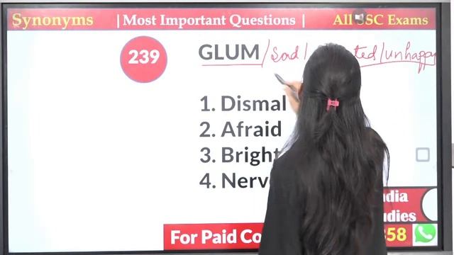 Previous Year Vocabulary for all exams || SSC CGL MAINS, || CPO||CHSL||STENO, CDS ,MTS , NTPC ,BANK