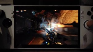 ASUS ROG ALLY тест RSR 1080р Metro exodus 20w