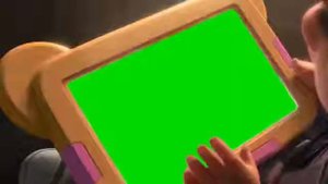 Wreck It Ralph 2 Meme Green Screen - kid Screqms at her Tablet
