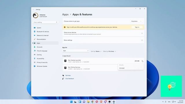 How to Uninstall Epic Games Launcher on Windows 11 | Delete Epic Games Launcher смотреть онлайн