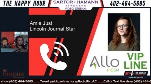 Amie Just of the Lincoln Journal Star joins the Happy Hour: October 19th, 2023