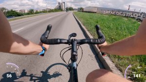 По Екатеринбургу летом, на Author Ronin SL + телеметрия