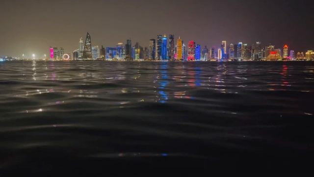 Westbay from Corniche, Doha, Qatar | Original Unedited Video from Iphone | Relaxing Video смотреть онлайн