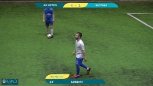 Brandliga. ФК Метро - Балтика 6:3
