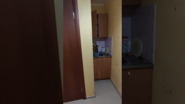 Однокомнатная квартира в малосемейном общежитии.