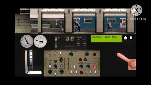 Симулятор Ленинградского Метро 2D - Фрунзинско-Прмморская линия