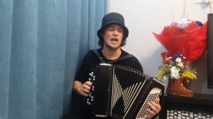 "Дарите женщинам цветы" - Самый необычный кавер на баяне по армянски, по блюзовому, и стиле шансон