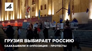 Грузия выбирает Россию. Саакашвили и оппозиция – протесты