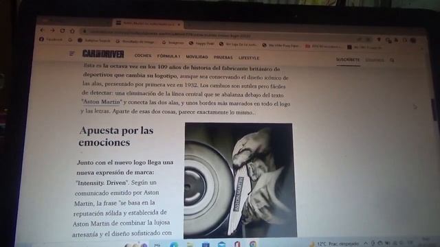 Aston Martin presenta su nuevo emblema rediseñado