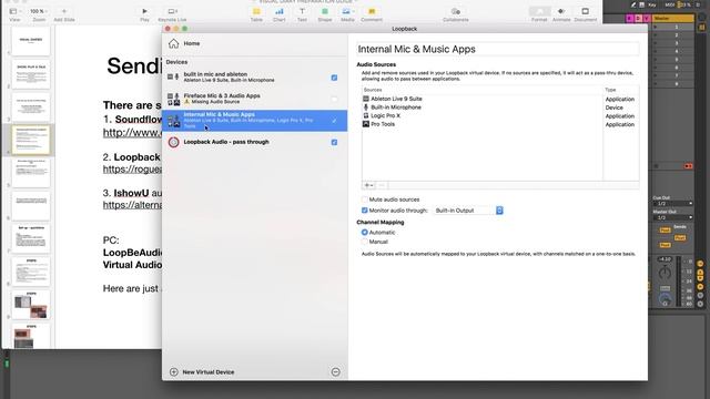 Using loopback to pipe multiple audio streamns into any video capture software смотреть онлайн