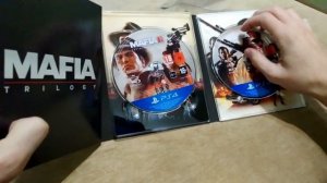 Mafia Trilogy PS4 Unboxing [Распаковка трилогии Мафия ПС4]