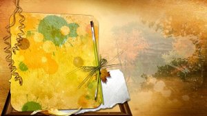 ФУТАЖ  ОСЕННИЕ КРАСКИ   АРТ