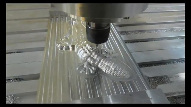 Фрезеровка декоративной фигуры из Д16Т смотреть онлайн