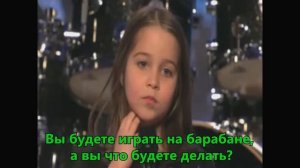 6-летняя девочка шокировала зал металлом (русская версия) 6-years-old girl sang Heavy Metall