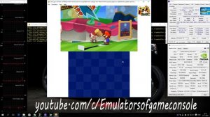 Citra 3DS Emulator - Paper Mario: Sticker Star (2012). Ingame.Test #1