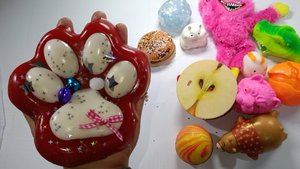 Асмр Сквиши🥰ТАБА СКВИШИ🐾 приятные звуки АСМР для вашего удовлетворения и мурашек😍