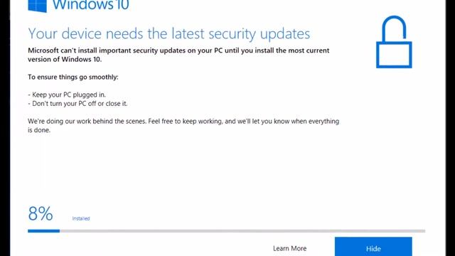 Windows 10 End of Support for Older Builds... смотреть онлайн