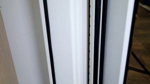 Входная дверь АСД Ливерпуль с зеркалом белый матовый Spacedoors.ru