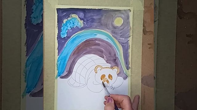 Майстер-клас з образотворчого мистецтва ,,Зимовий сон,,. Козачолопанський лiцей на базi БДЮТ. смотреть онлайн