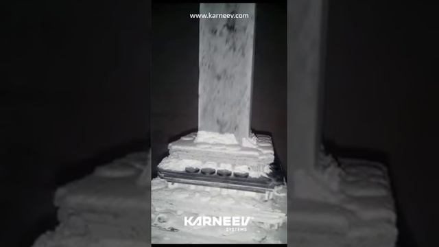 Электромеханическая мачта KARNEEV ФХМ. Тест на соль.